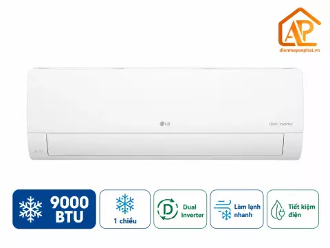 Điều hoà LG 1 chiều Inverter 9000 BTU IEC09M2