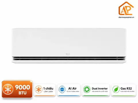 Điều hòa LG Inverter 1 chiều 9000 BTU IPC09M1