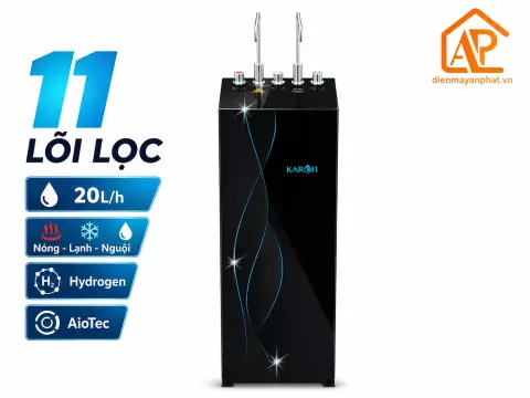 Máy lọc nước RO nóng nguội lạnh Hydrogen Karofi KAD-X68 11 lõi