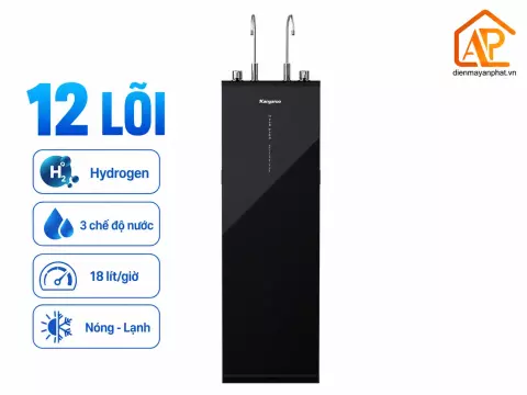 Máy lọc nước RO nóng nguội lạnh Hydrogen Kangaroo KG12S3H3 12 lõi