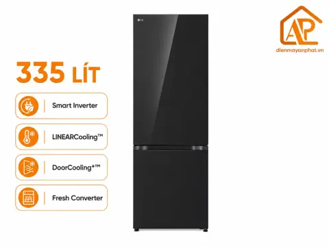 Tủ lạnh LG Inverter 335 lít LBB33BLGA