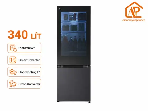 Tủ lạnh LG Inverter 340 lít InstaView LBB33BLMAI