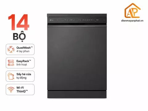 Máy rửa bát LG Quadwash 14 bộ LDN14BLA5