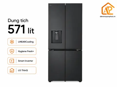 Tủ lạnh LG French Door Inverter 571 lít Multi Door LFD58BLMA