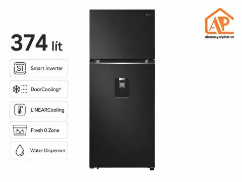 Tủ lạnh LG Inverter 374 lít LTD37BLM
