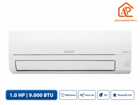Điều hòa Mitsubishi Electric 1 chiều 9000BTU inverter MSY/MUY-JW25VF