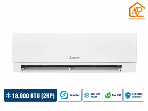 Điều hòa Mitsubishi Electric 1 chiều 18000BTU inverter MSY/MUY-JW50VF