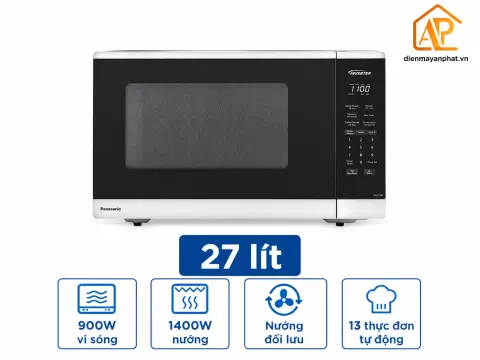 Lò vi sóng điện tử Panasonic NN-CT655MYUE - 27 lít