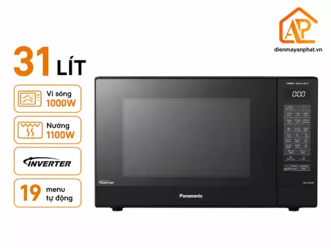 Lò vi sóng có nướng Panasonic NN-GT65JBYUE (31 lít, 1000W)