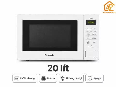 Lò vi sóng điện tử Panasonic NN-ST25JWYUE (20 Lít)