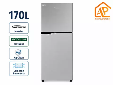 Tủ lạnh Panasonic Inverter 170 lít NR-BA190PPVN