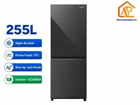 Tủ lạnh Panasonic Inverter 255 lít NR-BV281BGMV
