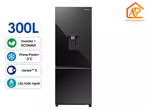 Tủ lạnh Panasonic Inverter 300 lít NR-BV331WGKV