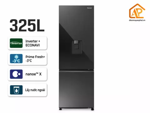 Tủ lạnh Panasonic Inverter 325 lít NR-BV361WGKV