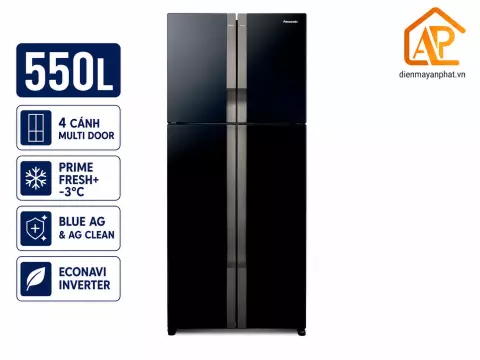 Tủ lạnh Panasonic Inverter 550 lít Multi Door NR-DZ601VGKV