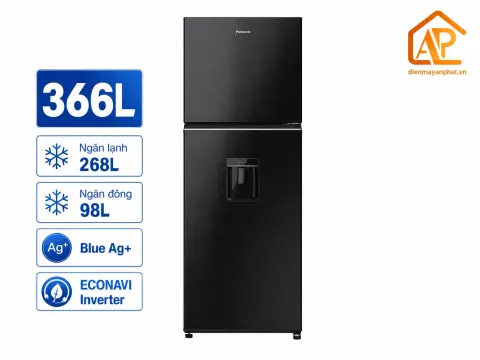 Tủ lạnh Panasonic Inverter 366 lít NR-TL381VGMV