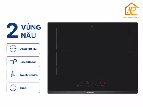 Bếp từ đôi Bosch PMI82560VN SERIES 6