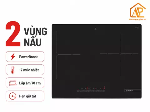 Bếp từ đôi Bosch PMI82566VN SERIE 4