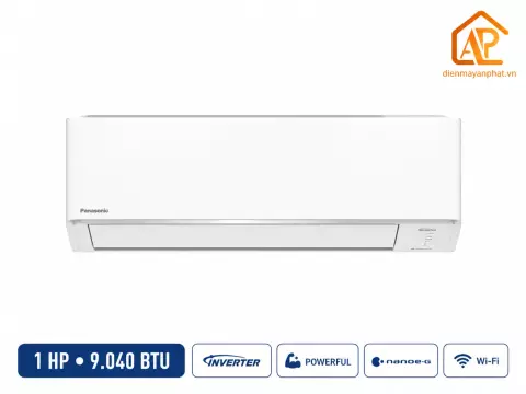 Điều hòa Panasonic 1 chiều Inverter 9000 BTU PU9CKH-8D