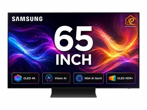 Smart Tivi OLED Samsung AI 4K 65 inch QA65S90F