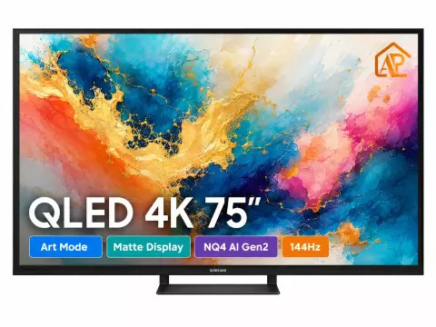 Smart Tivi Khung Tranh The Frame QLED Samsung AI 4K 75 inch QA75LS03F