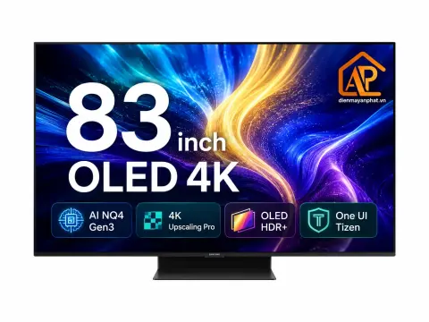 Smart Tivi OLED Samsung AI 4K 83 inch QA83S90F