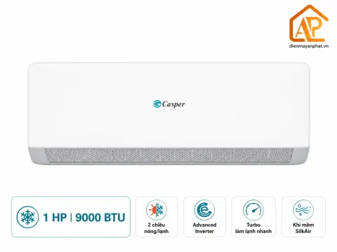 Điều hòa Casper Inverter 2 chiều 9000 BTU QH-09IU36A
