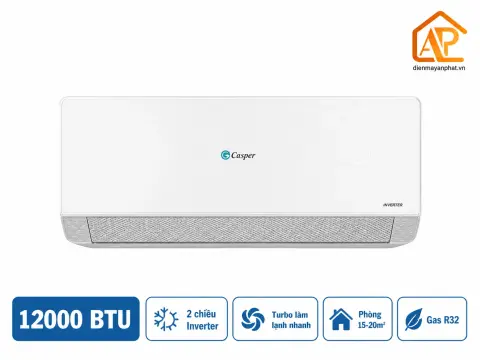 Điều hòa Casper Inverter 2 chiều 12000 BTU QH-12IU36A