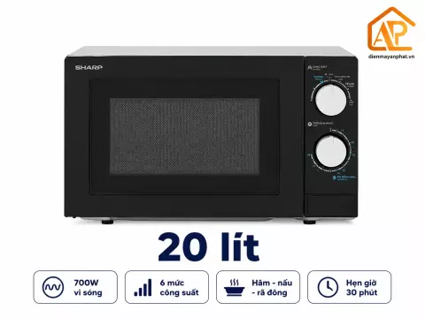 Lò vi sóng Sharp R-208VN-WS (20 lít)