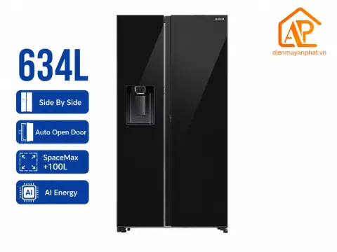 Tủ lạnh Samsung Side By Side Inverter 634 lít RS80F65J2BSV