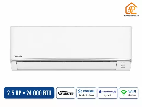 Điều hòa Panasonic 1 chiều 24000BTU inverter RU24AKH-8