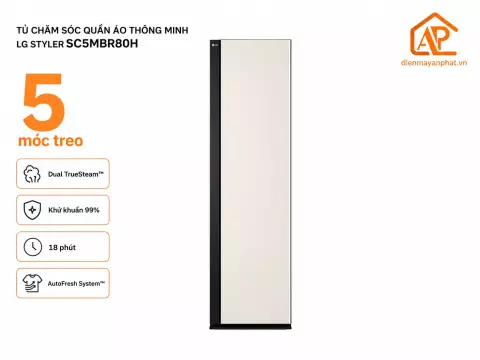 Tủ chăm sóc quần áo thông minh LG Styler SC5MBR80H