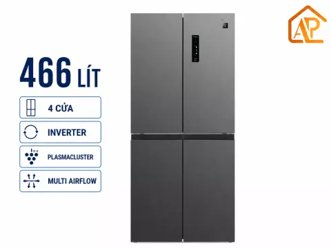Tủ lạnh Sharp Multi Door Inverter 466 lít SJ-FXP560V-MG