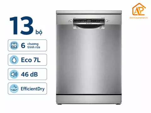 Máy rửa bát độc lập Serie 4 Bosch SMS4EVI04E