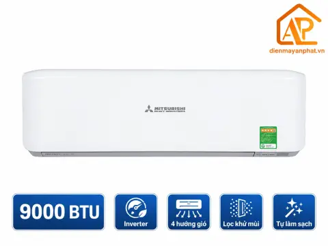 Dàn lạnh điều hòa multi Mitsubishi Heavy treo tường 9000BTU SRK25ZSS-W5