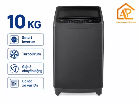 Máy giặt LG TurboDrum Inverter 10 kg T2310VBTN