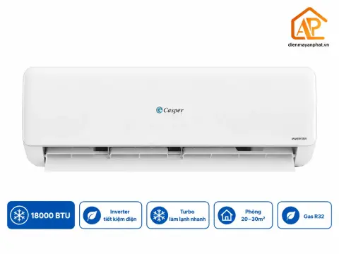 Điều hòa Casper Inverter 1 chiều 18000 BTU TC-18IS36