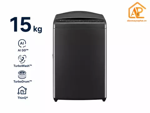Máy giặt LG AI DD Inverter 15 kg TV2515DV5J