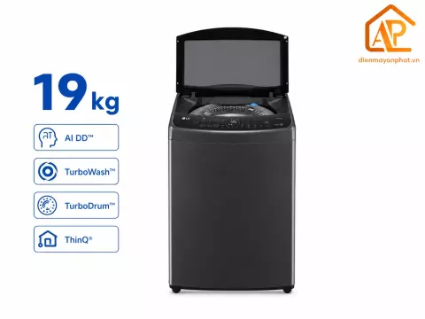 Máy giặt LG AI DD Inverter 19 kg TV2519SV7J