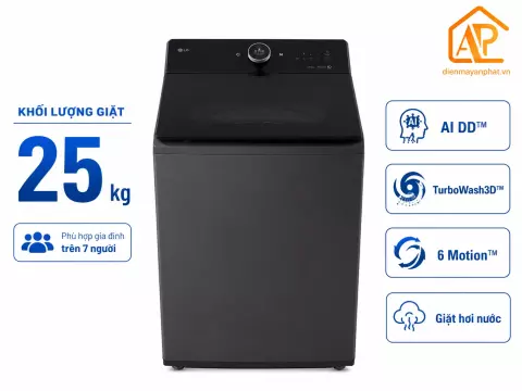 Máy giặt LG AI DD™ Inverter 25 kg TX2725AT9G