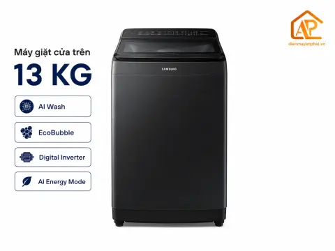 Máy giặt Samsung Inverter 13 Kg WA80F13S5BSV
