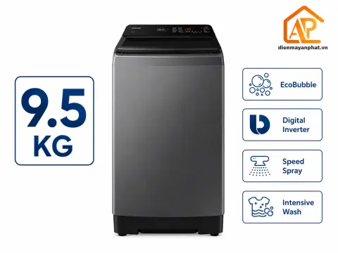 Máy giặt Samsung Inverter 9.5 kg WA95CG4545BDSV