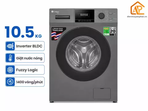 Máy giặt Casper Inverter 10.5 kg WF-105VG5