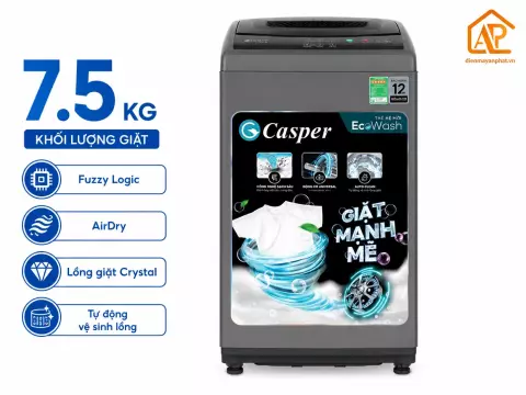 Máy giặt Casper 7.5 kg WT-75NG1