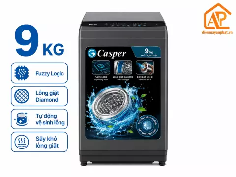 Máy giặt Casper 9 kg WT-9NB3
