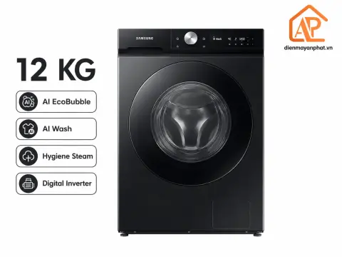 Máy giặt Samsung AI EcoBubble Inverter 12 kg WW12CGP44DSBSV