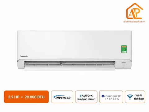 Điều hòa Panasonic inverter 1 chiều 24000BTU XU24ZKH-8