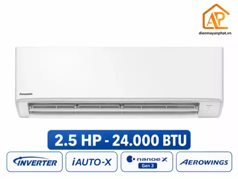 Điều hòa Panasonic 2 Chiều Inverter 24000BTU XZ24BKH-8