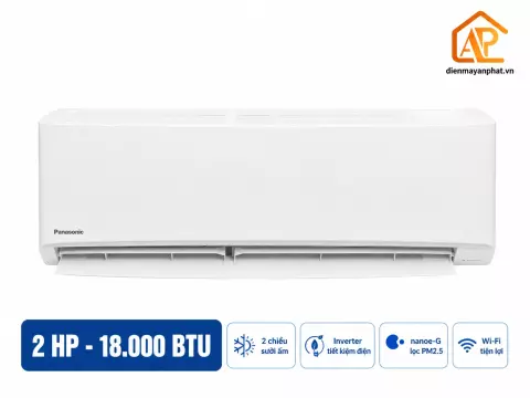 Điều hòa Panasonic 2 chiều 18000BTU inverter YZ18AKH-8