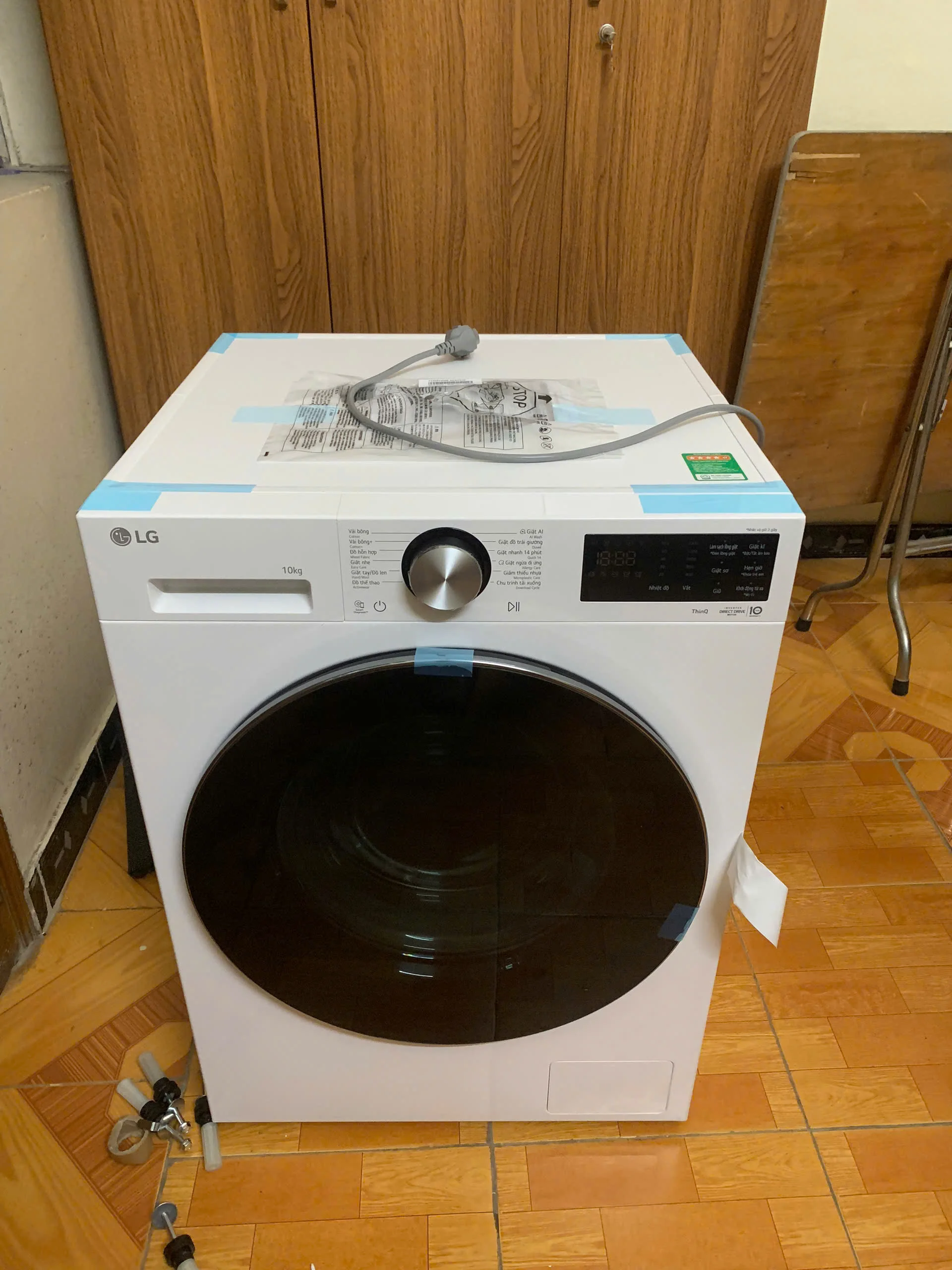 Máy Giặt LG AI DD Direct Drive 6 Motion DD Steam TurboWash ThinQ